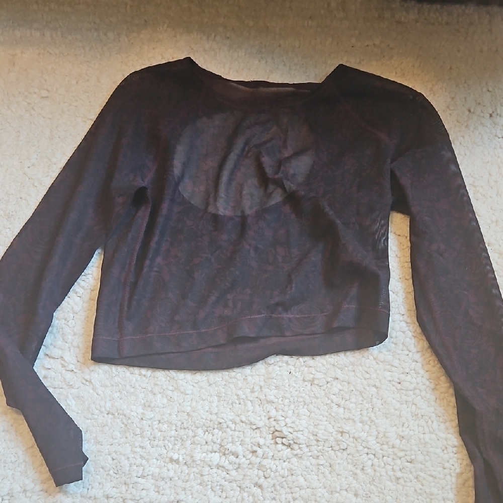 Women's Long Sleeve Top - Black